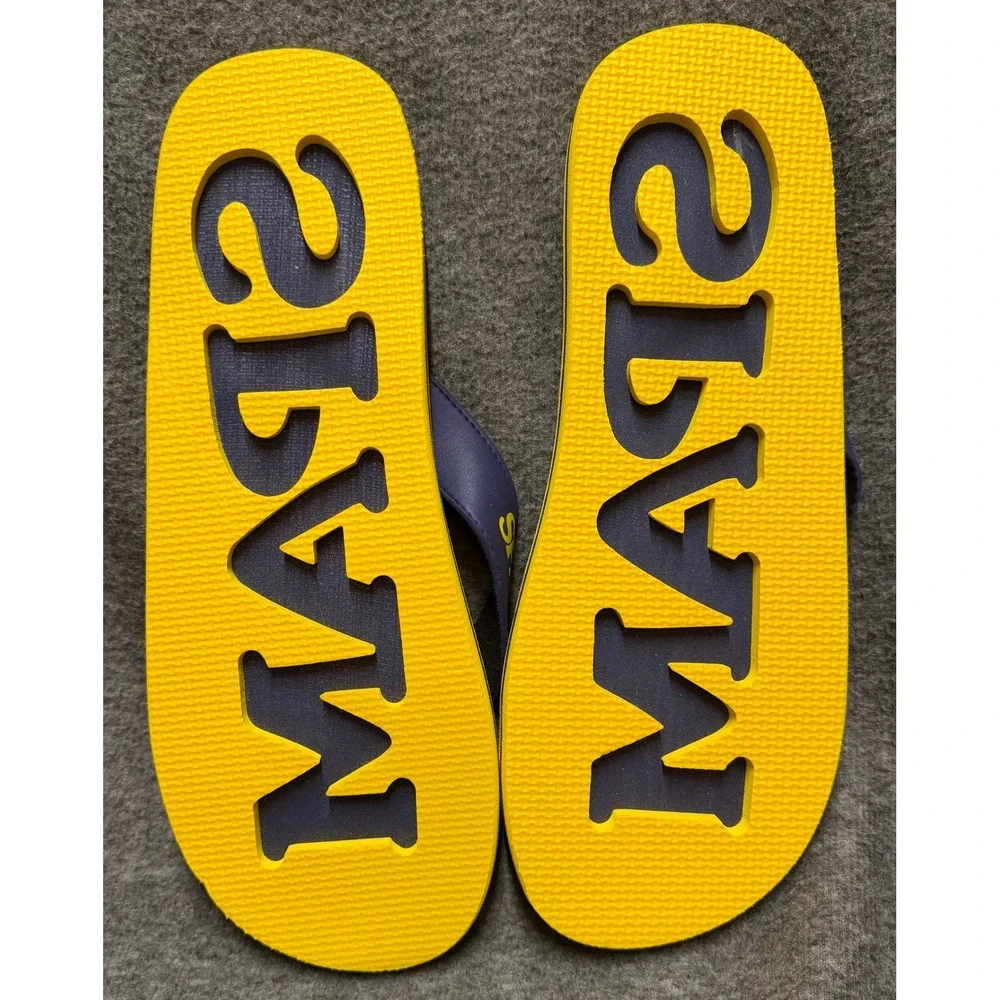 SPAM vibrant yellow